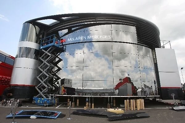 Formula One World Championship: McLaren Brand Centre under construction