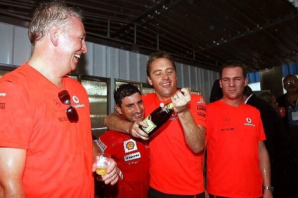 Formula One World Championship: McLaren celebrates the World Championship for Lewis Hamilton McLaren