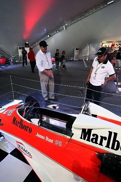 Formula One World Championship: McLaren M23 at the Heritage museum collection at the circuit