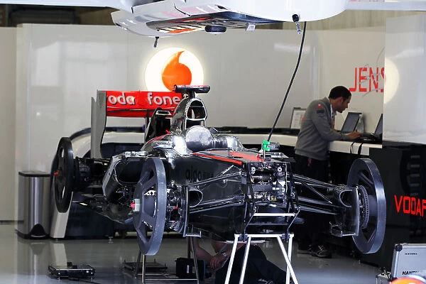 Formula One World Championship Mclaren Mp4 25 In The Pits
