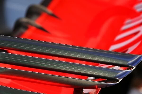 Formula One World Championship: McLaren rear wing detail