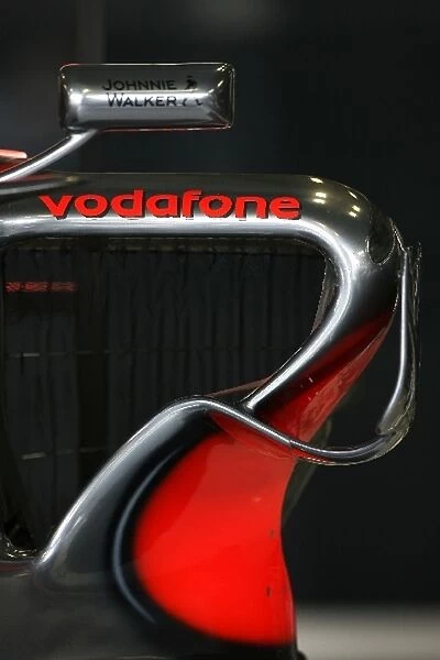 Formula One World Championship: McLaren sidepod detail