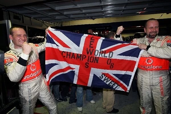 Formula One World Championship: McLaren team World Championship celebrations