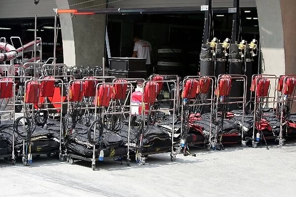 Formula One World Championship: McLaren tyre warmers