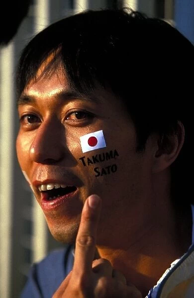 Formula One World Championship: Messages of support for local hero Takuma Sato Jordan were evident all over the circuit