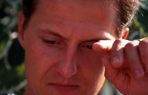Formula One World Championship: Michael Schumacher Ferrari F310 had a disappointing weekend
