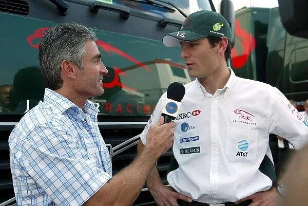 Formula One World Championship: Mick Doohan and Mark Webber Jaguar