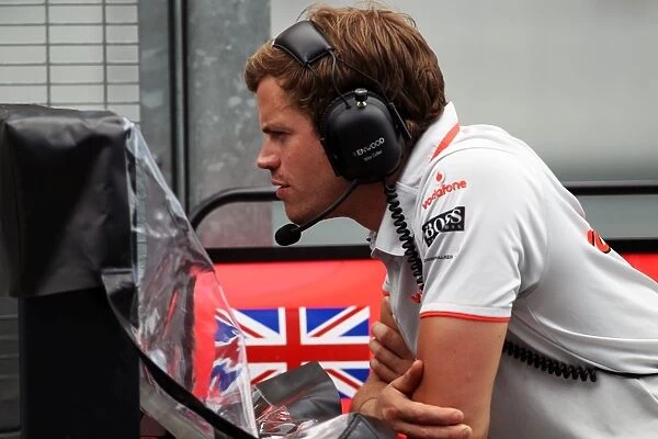 Formula One World Championship: Mike Collier Personal Trainer of Jenson Button McLaren