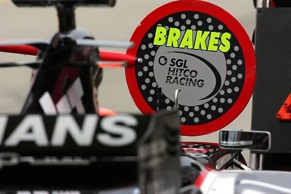 Formula One World Championship: Minardi pit stop lollipop