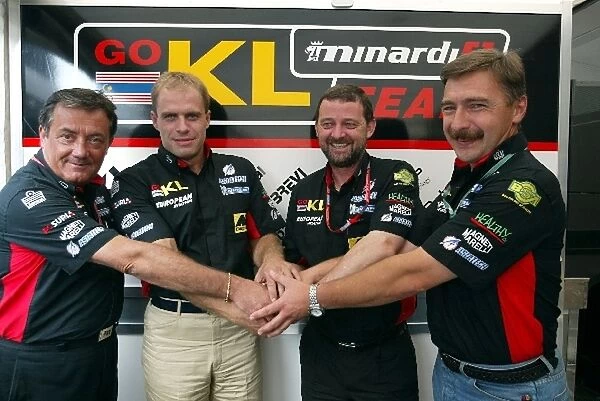 Formula One World Championship: The Minardi team announce a new Russian sponsor Gazprom and the companys intention to get a Russian driver into F1