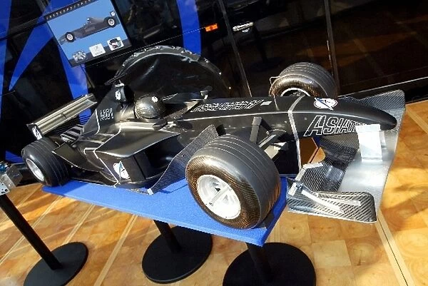 Formula One World Championship: A model of the proposed 2004 Asiatech Formula 1 car