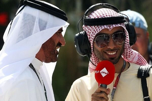 Formula One World Championship: Mohammed Bin Sulayem is interviewed