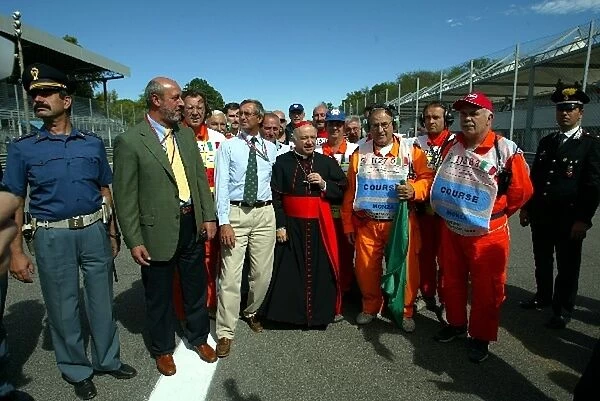 Formula One World Championship: The Monza Priest blesses the track