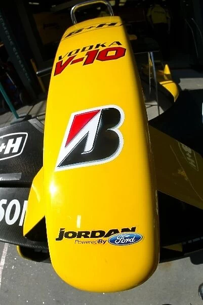 Formula One World Championship: New branding on the nose of the Jordan