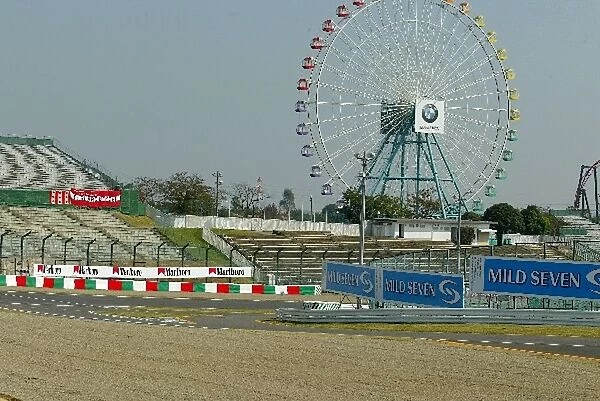 Formula One World Championship: The new chicane at the Suzuka circuit