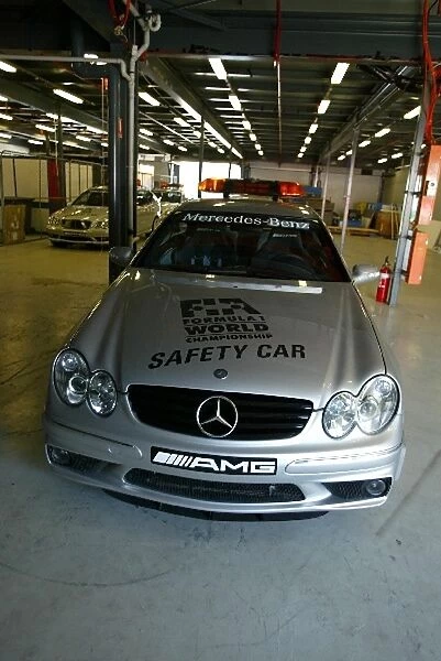Formula One World Championship: The new FIA Safety Car, a Mercedes AMG CL 55