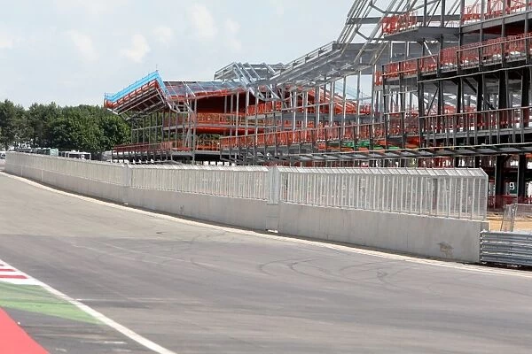 Formula One World Championship: New Pit Building under construction