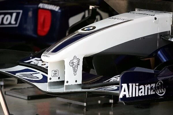 Formula One World Championship: The new front wing for the Williams BMW FW26