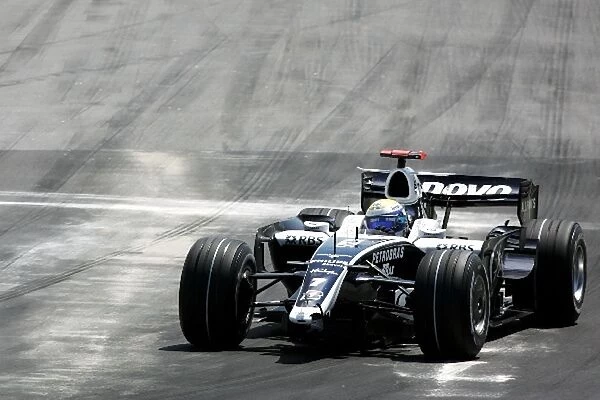 Formula One World Championship: Nico Rosberg Williams FW30 with his front wing missing