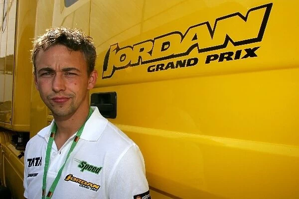 Formula One World Championship: Nicolas Kiesa Jordan Third Driver
