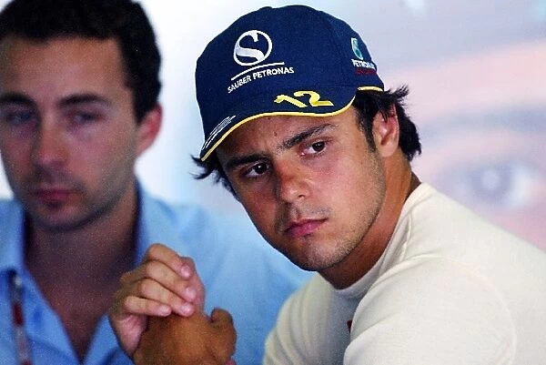 Formula One World Championship: Nicolas Todt Driver Manager with Felipe Massa Sauber