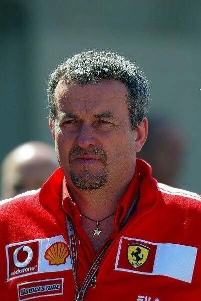 Formula One World Championship: Nigel Stepney Ferrari Chief Mechanic