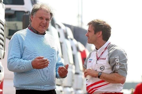 Formula One World Championship: Norbert Kreyer talks with Pascal Vasselon Toyota General Manager Design