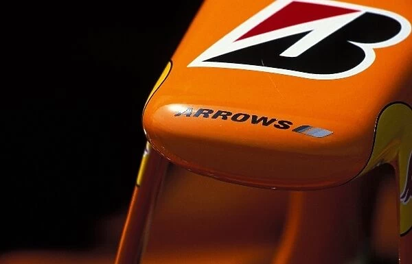 Formula One World Championship: The nose of the Arrows Cosworth A23