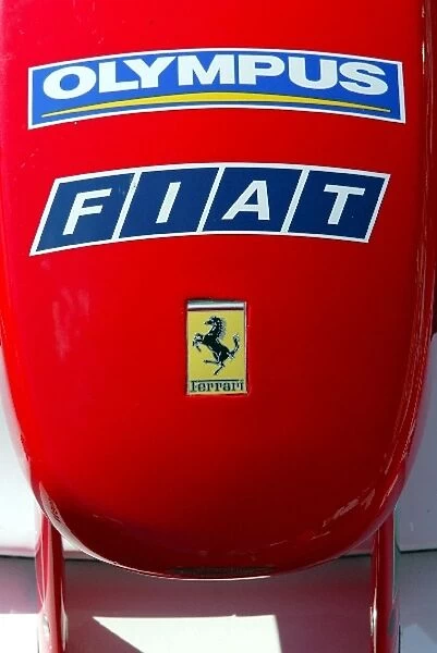 Formula One World Championship: The nose of the Ferrari F2002
