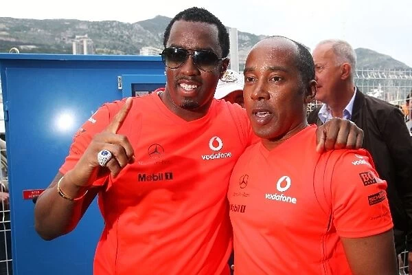 Formula One World Championship: P Diddy  /  Puff Daddy  /  Sean Combes Rapper with Anthony Hamilton