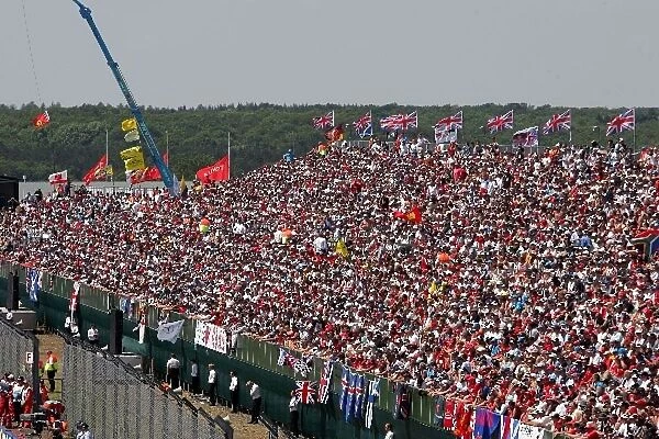 Formula One World Championship: The packed grandstands