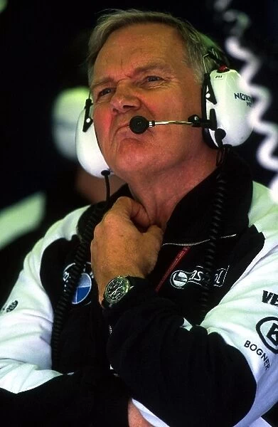 Formula One World Championship: Patrick Head Williams Technical Director saw his drivers come home second and fourth