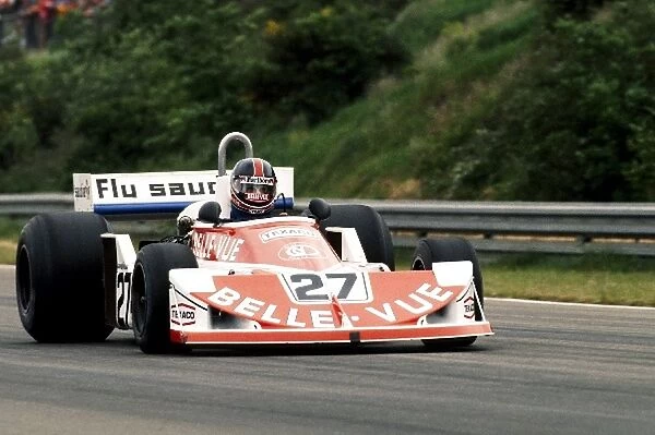 Formula One World Championship: Patrick Neve Williams Grand Prix Engineering March 761 finished the race in tenth position