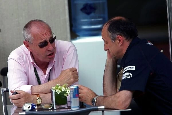 Formula One World Championship: Peter Collins talks with Franz Tost Scuderia Toro Rosso Team Principal