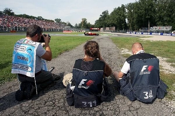 Formula One World Championship: Photographers shoot Felipe Massa Ferrari F2008