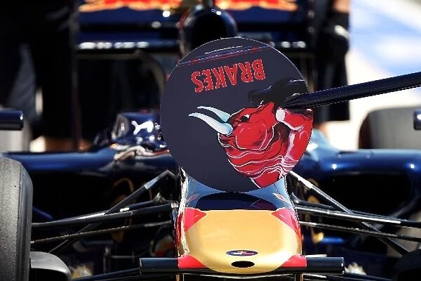 Formula One World Championship: Pit lollipop for Jaime Alguersuari Scuderia Toro Rosso STR4
