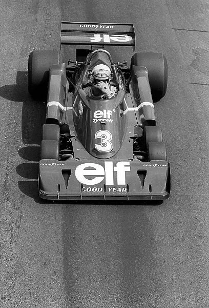 Formula One World Championship: Pole sitter Jody Scheckter Tyrrell P34 went on to win the race; the first and only victory for the distinctive