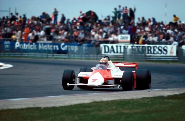 Formula One World Championship: Race winner John Watson Mclaren MP4