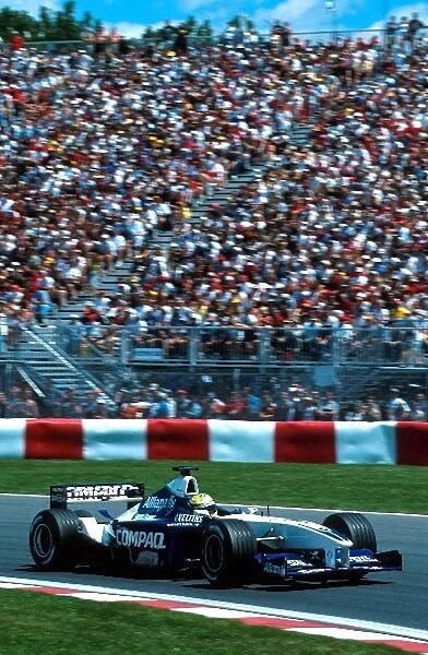 Formula One World Championship: Race winner Ralf Schumacher BMW Williams FW23 drove superbly to beat his brother Michael and net his second victory
