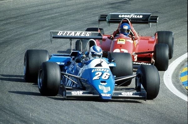 Formula One World Championship: Raul Boesel Ligier Cosworth JS21 finished in 10th place