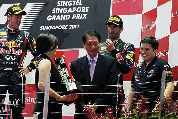 Formula One World Championship, Rd 14, Singapore Grand Prix, Race Day, Marina Bay Street Circuit, Singapore, Sunday 25 September 2011