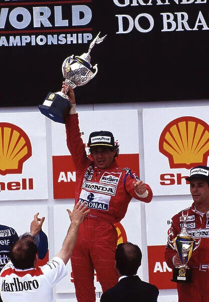 Formula One World Championship, Rd 2, Brazilian Grand Prix, Interlagos, 24 March 1991