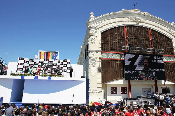 Formula One World Championship, Rd 8, European Grand Prix, Race, Valencia, Spain, Sunday 26 June 2011