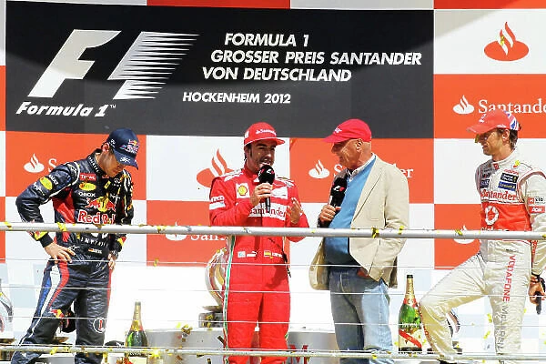 Formula One World Championship, Rd10, German Grand Prix, Race, Hockenheim, Germany, Sunday 22 July 2012