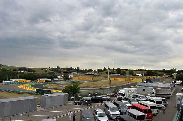 Formula One World Championship, Rd10, Hungarian Grand Prix, Preparations, Hungaroring, Hungary. Thursday 25 July 2013