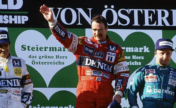 Formula One World Championship, Rd10, Austrian Grand Prix, Osterreichring, Austria, 16 August 1987