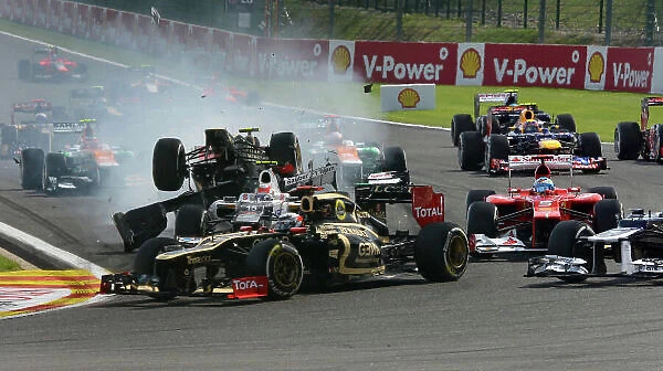 Formula One World Championship, Rd12, Belgian Grand Prix, Preparations, Spa-Francorchamps, Belgium, Sunday 2 September 2012