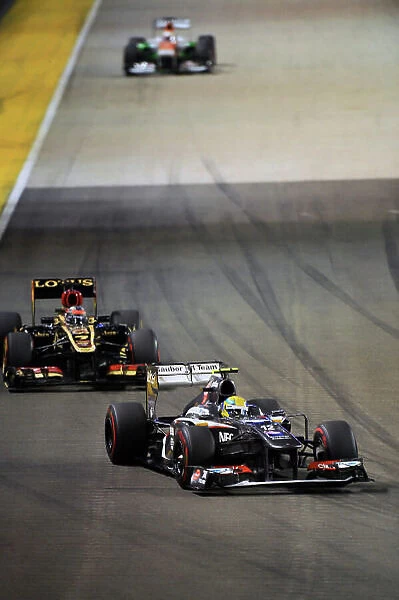 Formula One World Championship, Rd13, Singapore Grand Prix, Race, Marina Bay Street Circuit, Singapore, Sunday 22 September 2013