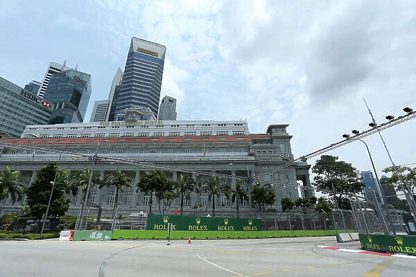 Formula One World Championship, Rd13, Singapore Grand Prix, Preparations, Marina Bay Street Circuit, Singapore, Wednesday 18 September 2013