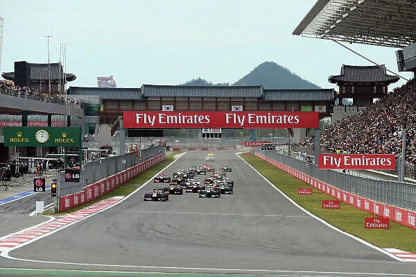 Formula One World Championship, Rd14, Korean Grand Prix, Race Day, Korea International Circuit, Yeongam, South Korea, Sunday 6 October 2013